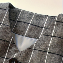 12M-6Y Toddler Boys Suit Sets Long-Sleeved Shirt & Plaid Vest & Trousers  Boys Clothing   