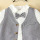 18M-6Y Toddler Boys Suit Sets Gray Vest & Shirts & Pants & Hats  Boys Boutique Clothing   