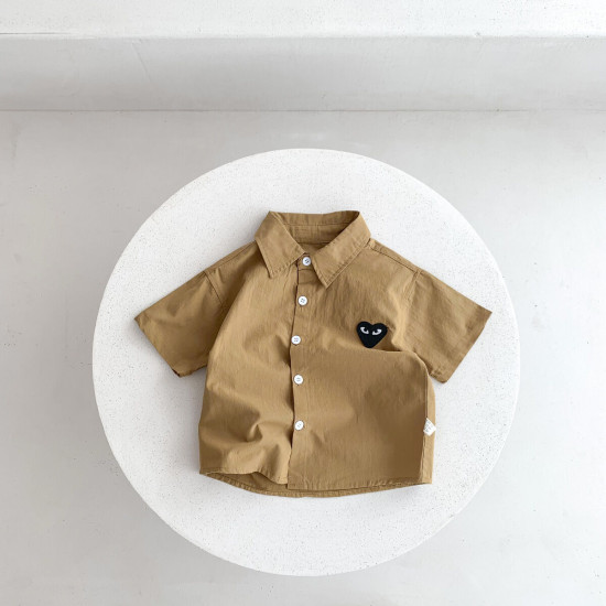 12M-5Y Toddler Boys Love Heart Shirts  Boys Clothing   