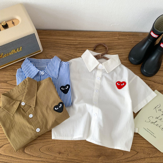 12M-5Y Toddler Boys Love Heart Shirts  Boys Clothing   