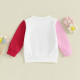 9M-4Y SANTA BABE Colour Block Letter Embroidered Sweatshirt  Toddler Boutique Clothing   