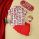 9M-4Y Toddler Boys Christmas Printed Shirt And Shorts Set  Boys Clothing   