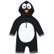 9M-5Y Toddler Boys Penguin One Piece Hooded Baby Boy Swimsuit  Boys Clothing   