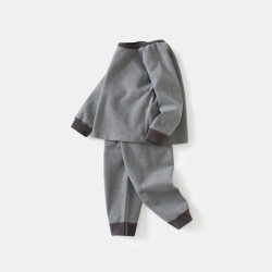 12M-6Y Toddler Boys Round Neck Pajamas Home Clothes Sets  Boys Clothes   