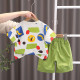 12M-5Y Toddler Boys Sets Cartoon T-Shirts And Shorts  Boys Clothing   